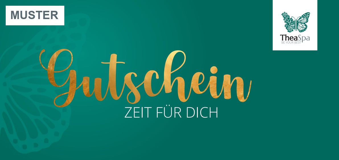 Musteransicht eines TheaSpa-Gutscheins